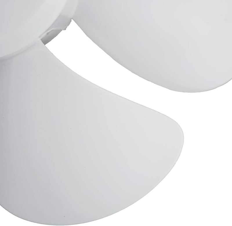 12 Inch 6 Blade Rubber Roof Exhaust Fan Quiet Airflow Replacement Ventilation Hood - Image 5