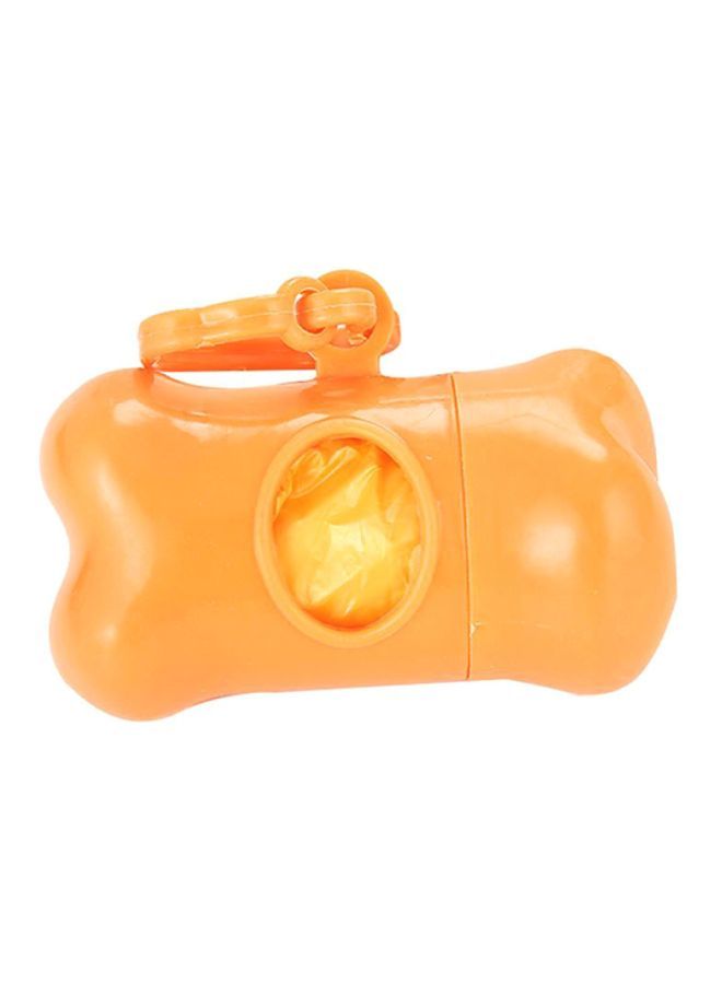 NIBEMINENT Plastic Waste Dispenser Orange 69cm