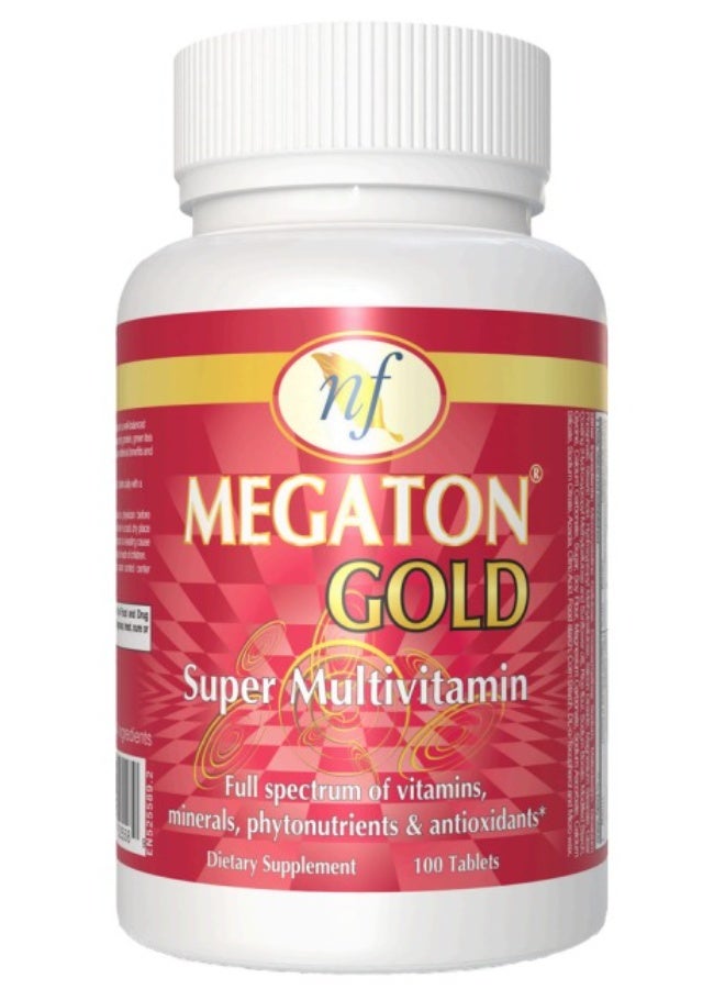 Natural Fervor Megaton Gold MultiVitamin  Tab100S