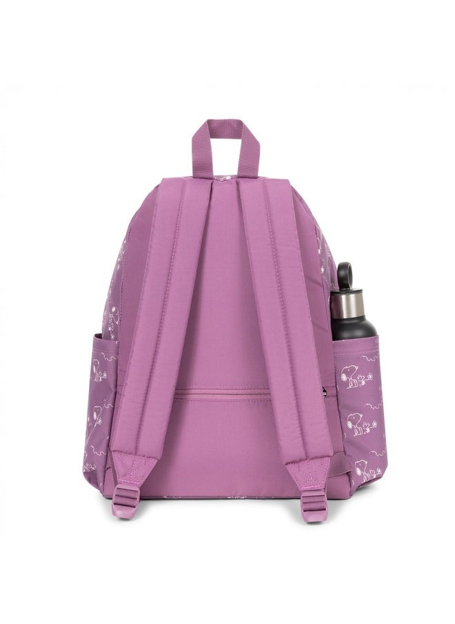 EASTPAK Day Pak'R Peanuts Pink Medium Backpack With Bottle Holder And Laptop Sleeve  - Image 3
