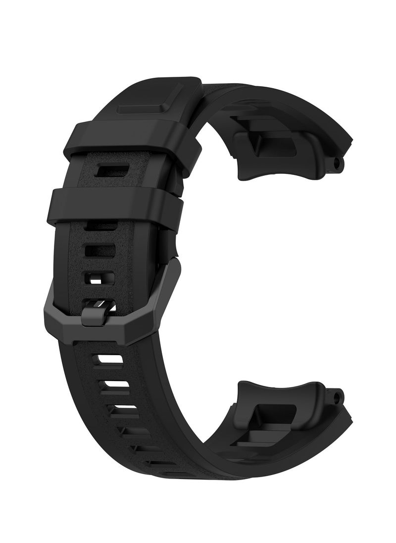 1pcs Compatible with Amazfit T-Rex 2 Smartwatch, Adjustable Sport Soft Silicone Replacement Strap for Amazfit T-Rex 2 (No Host)