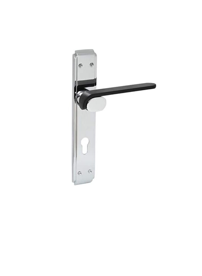 ROBUSTLINE Door Handle Zinc Silver and Black Color Robustline - Image 2
