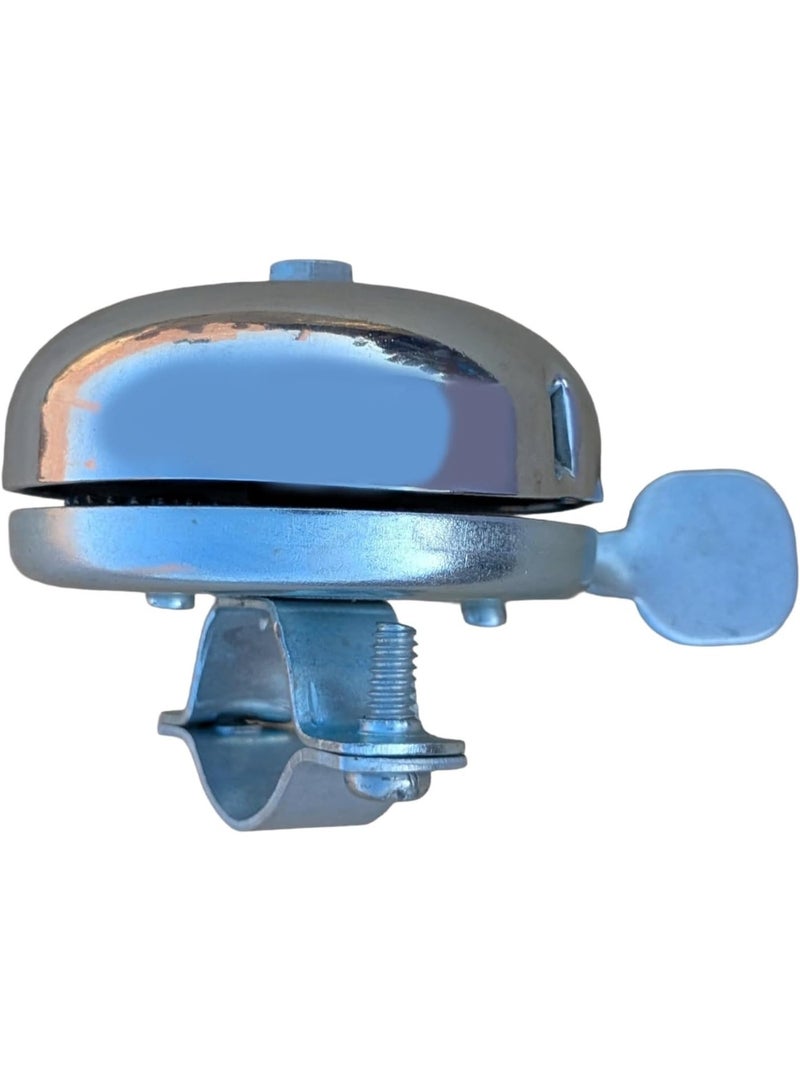 جرس دراجة هوائية معدني كلاسيكي | صوت قوي وواضح للتنبيه | سهل التركيب على المقود - Image 1