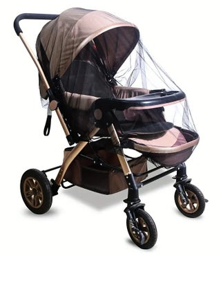 Stroller Mosquito Net - Durable Stroller Mosquito Net - Perfect insect screen for strollers, cradles, bassinets, playpens, cribs and portable mini cribs, - pzsku/Z0B61636A128DEB06D083Z/45/_/1723000592/6dffdc4b-26a8-4078-877f-0e86c9f30354