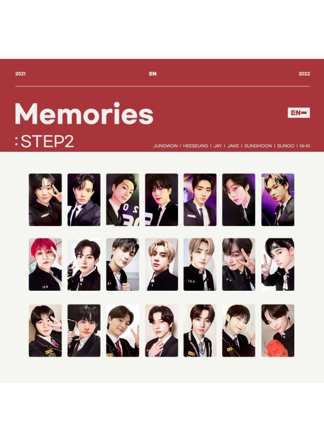 NIBEMINENT 7 Pcs Kpop ENHYPEN 2021-2022 Lomo Cards Card For Fans Collection Gifts - Image 2