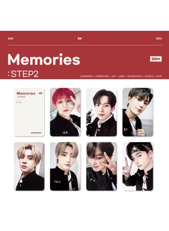 NIBEMINENT 7 Pcs Kpop ENHYPEN 2021-2022 Lomo Cards Card For Fans Collection Gifts - Image 1