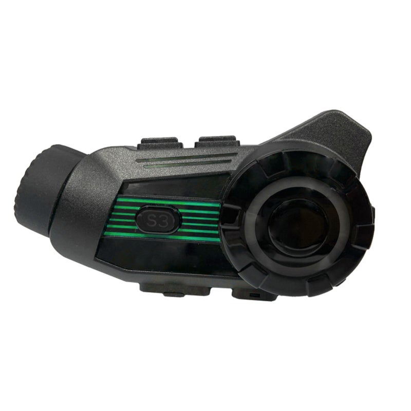 Motorcycle Helmet Headset BT 5.1 Chip Ultra-Clear 2K Camera - Zero Wind Noise Noise Reduction Technology for Motorcycle Riders with 135° Wide-Angle Rotating Lens, 2000mAh Battery, WIFI Module - Image 2