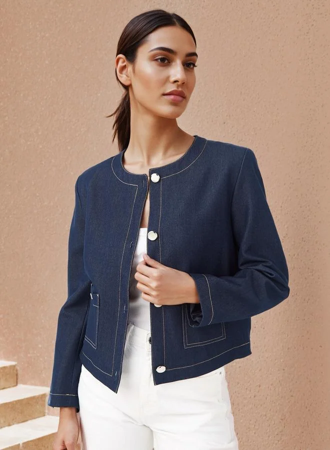 Iconic Iconic Regular Fit Denim Jacket