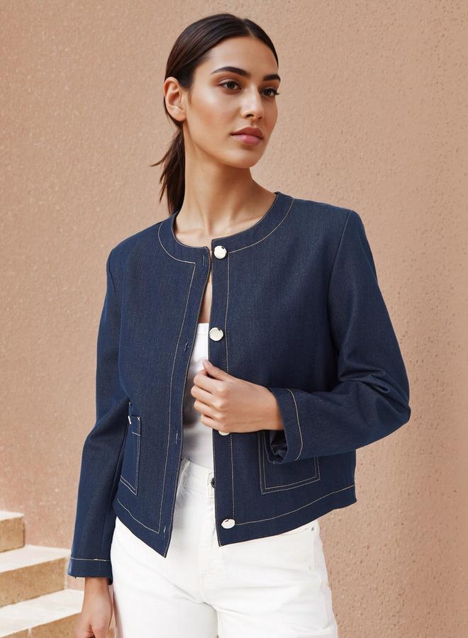 ايكونيك جاكيت شانيل من الدنيم - Image 1