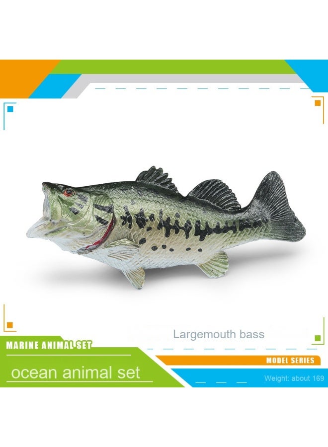 Realistic Ocean Animal Models - Diverse Marine Fish Toy Collection