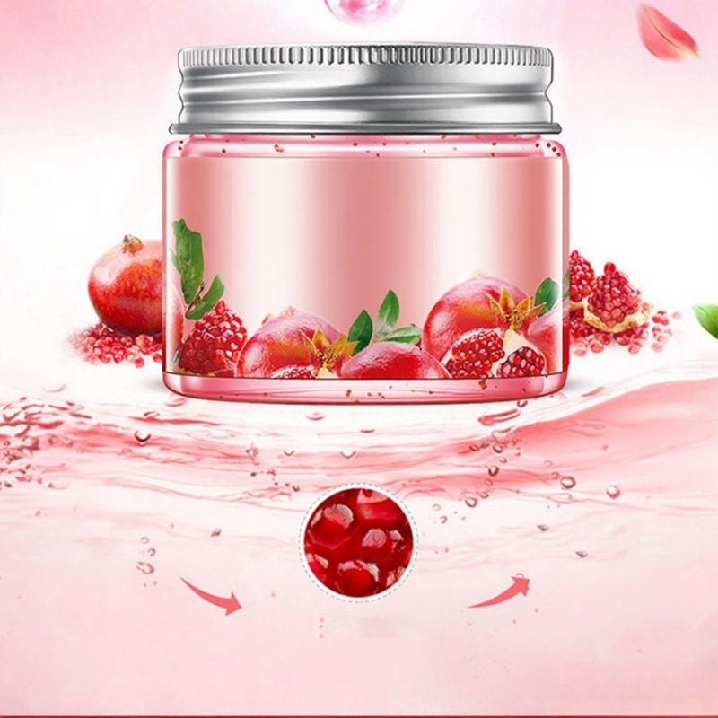 120g Pomegranate Fresh Moisturizing Mineral Sleeping Mask Nourish Hydrate No-wash Skin Care - Image 3
