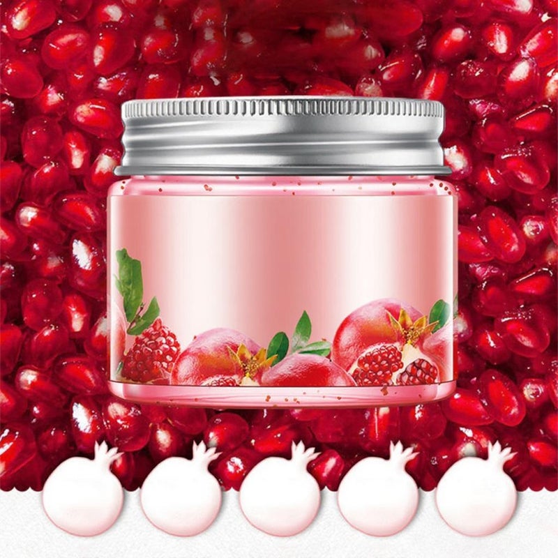 120g Pomegranate Fresh Moisturizing Mineral Sleeping Mask Nourish Hydrate No-wash Skin Care - Image 4