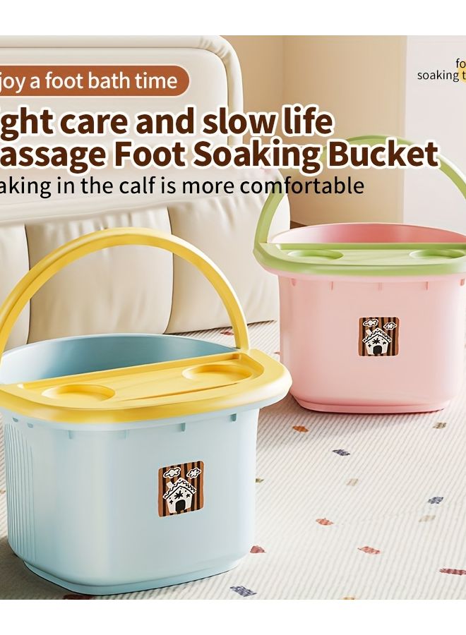 باني فوت سبا بني مزدوج الطبقات مع أسطوانات تدليك للحفاظ على الحرارة - Image 3