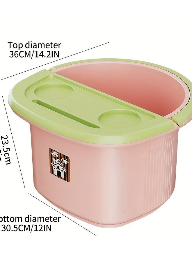 باني فوت سبا بني مزدوج الطبقات مع أسطوانات تدليك للحفاظ على الحرارة - Image 5