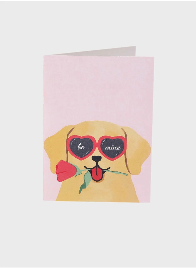 the lumiere co Be Mine Greeting Card