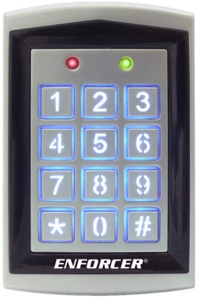 SECO-LARM SK1323SPQ SecoLarm Sealed Housing Weatherproof Digital Access Keypad wBuiltin Proximity Reader