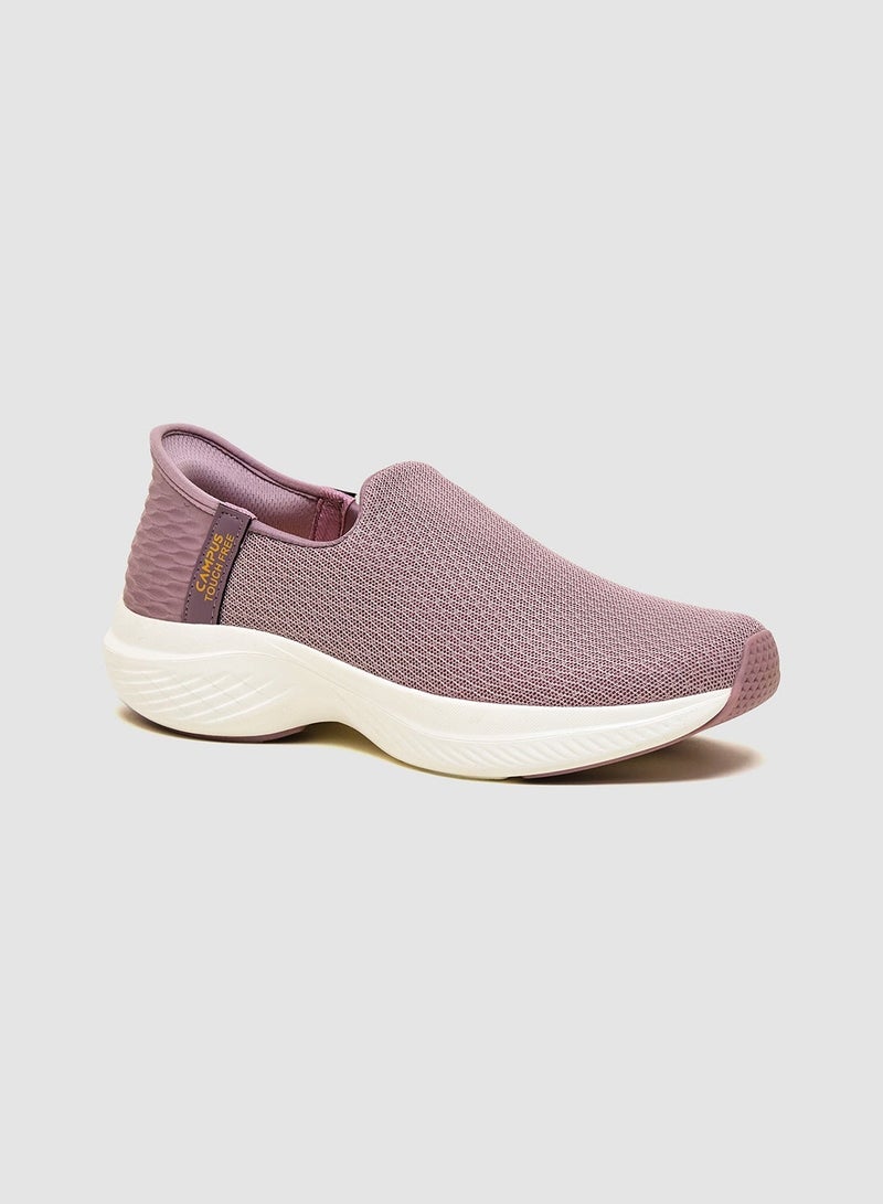 CAMPUS Women's Pink Slip On Shoes - Lightweight Shoes, Minimalist Patterned Designed Shoes for Elegance - Image 1