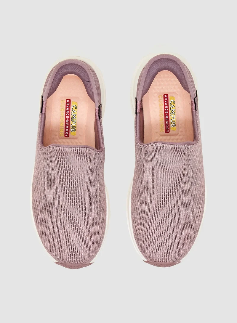 CAMPUS Mauve/Mstd Women's Pink Slip On Shoes - Lightweight Shoes, Minimalist Patterned Designed Shoes for Elegance for Women | Best Price UAE