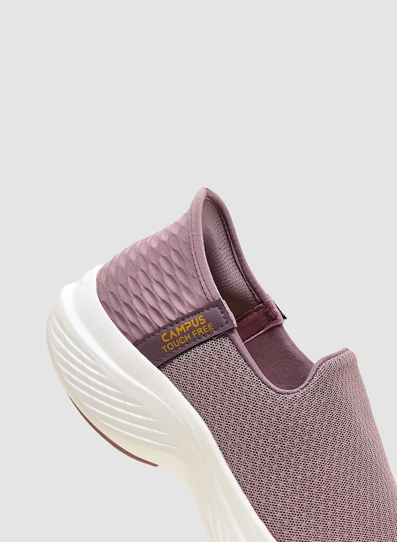 CAMPUS Mauve/Mstd Women's Pink Slip On Shoes - Lightweight Shoes, Minimalist Patterned Designed Shoes for Elegance for Women | Best Price UAE