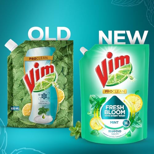 Vim Dishwash Anti Smell Liquid|| Pudina||1.7Ltr - Image 4