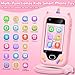 Lapare Kids Smart Phone for Girls Christmas Birthday Gifts for Girls Age 310Kids Toys Cell Phone Toddler Learning Play Toy Phone with Dual Camera Game Music Player and More 32G - Image 4