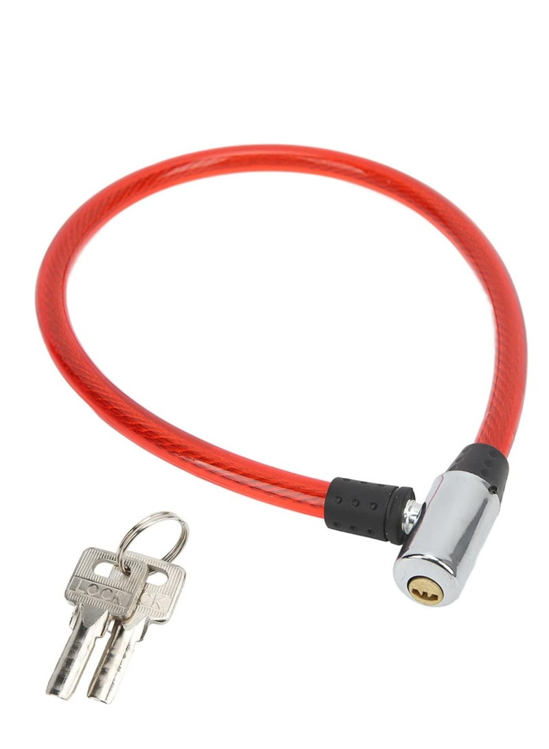 Generic Bicycle Cable, Bicycle Lock Cord Durable Material Portable Size Widely Used for Motorcycle Bicycle Gate  - Image 4