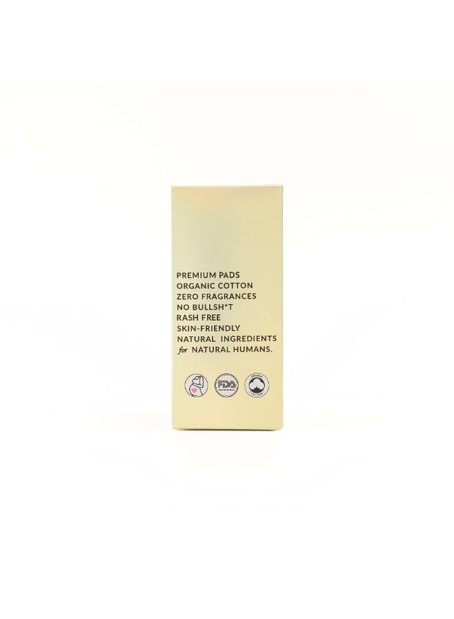 enya Maxi Overnight & Maternity Sanitary Pads 41 cm 8 Pcs 100% Biodegradable Organic Cotton TopSheet - Image 2