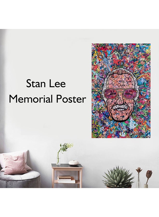 NIBEMINENT Stan Lee Movies Super Heroes Poster Wall Multicolour - Image 2
