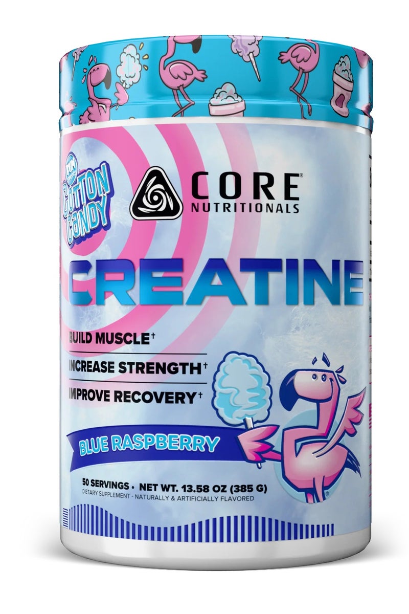 Core nutrition creatine powder Blue rashpbery 385g