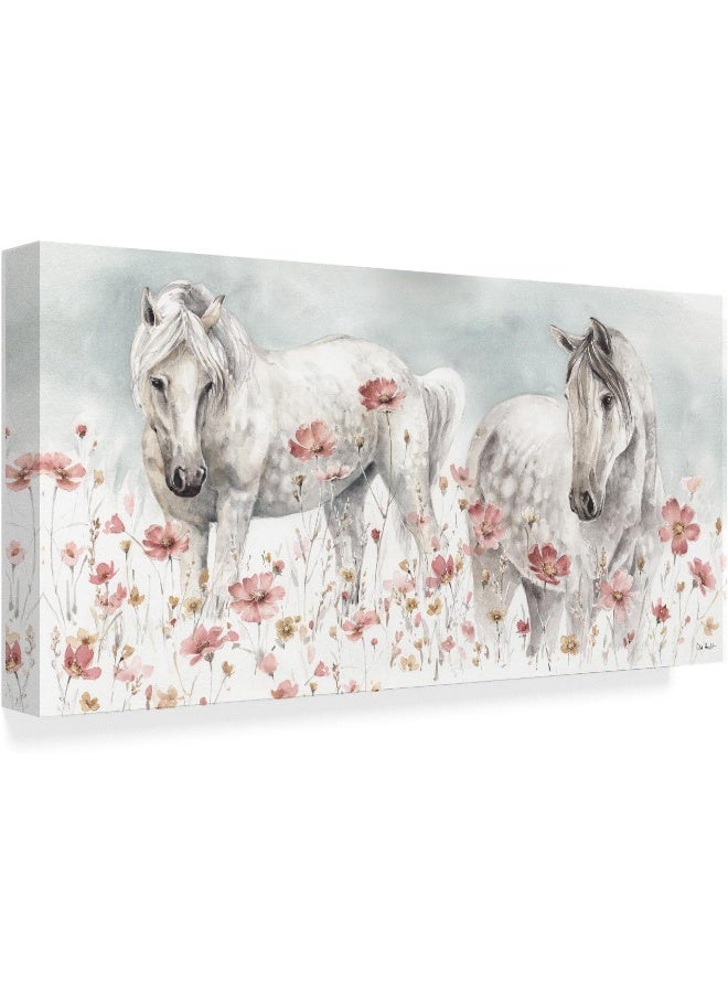Trademark Fine Art Trademark Fine Art Wild Horses III Canvas Art by Lisa Audit 12x24  - Image 4