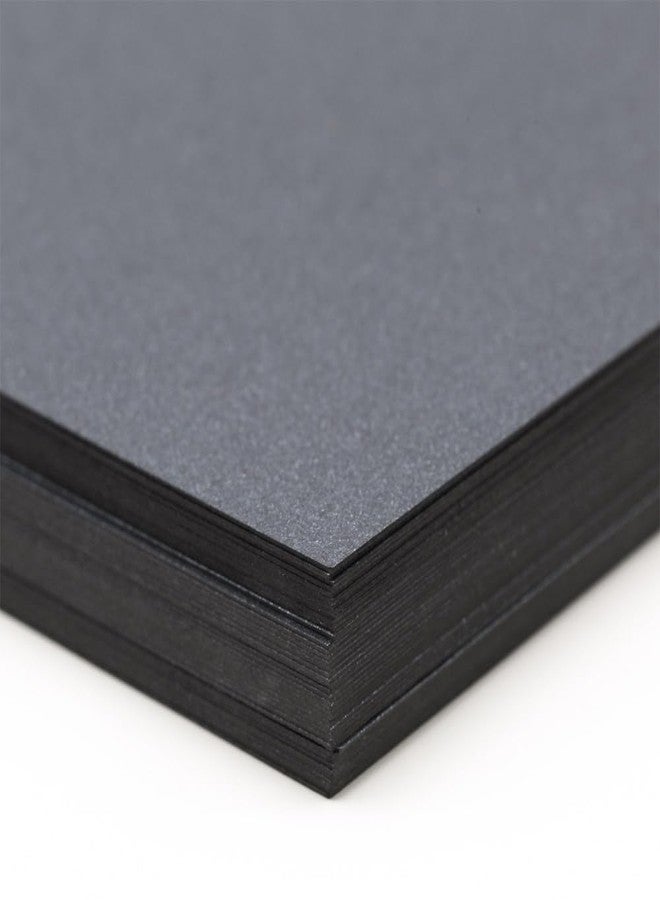 TEETOOKEA 30 Sheets Black Cardstock, 8.5 x 11 Card Stock, 92lb/250gsm Thick Cover Stock, Heavyweight Printer Paper for Invitations, Scrapbooking, Crafting, DIY Projects, Decoration and Drawing - Image 4