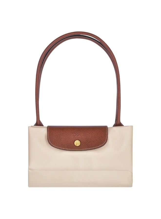 Longchamp Le Pliage Large Foldable Tote Bag, Cream Beige - Image 5