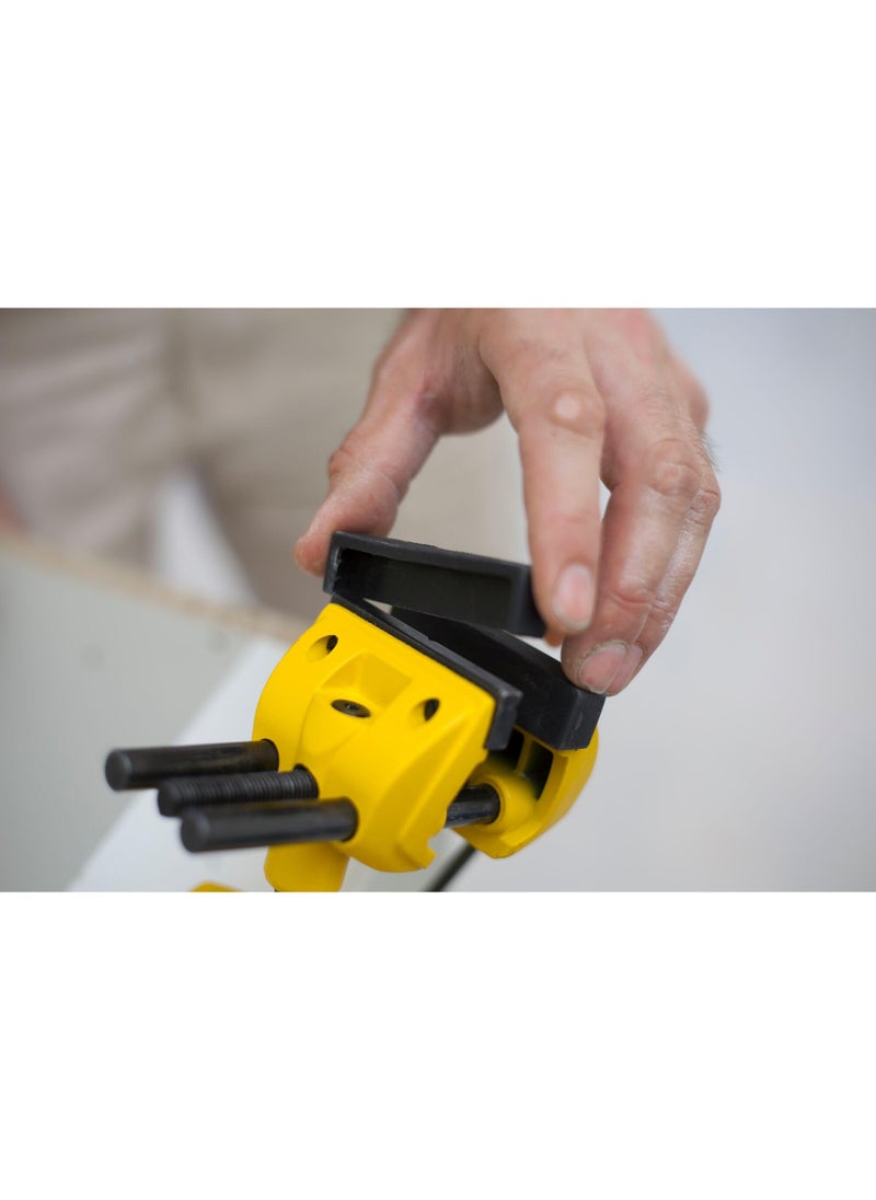 Stanley Stanley 1-83-069 MaxSteel Multi Angle Hobby Vice, Yellow/Black  - Image 5