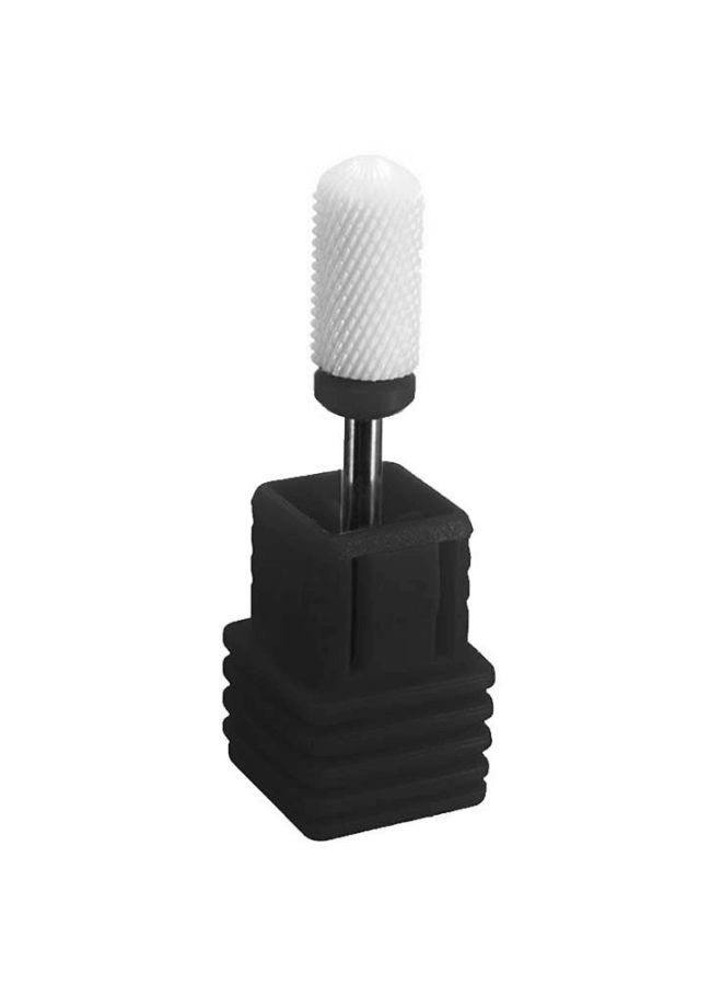 نيبمينينت لقمة مبرد أظافر برأس من السيراميك أبيض/فضي/أسود - Image 1