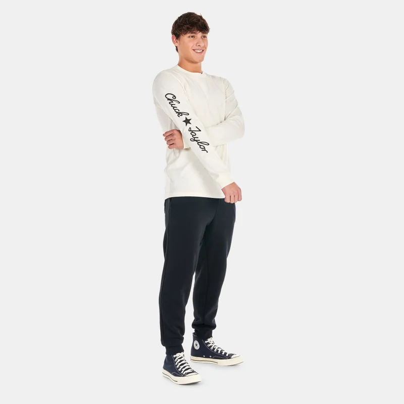 CONVERSE Logo Placement Script Star T-Shirt