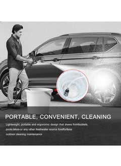 ELTRAZONE Cordless Portable Washer Electric High Pressure Cleaner Machine  - Image 2