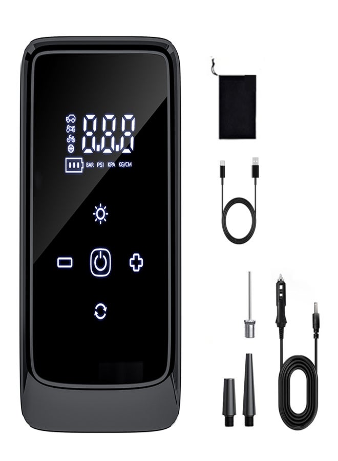 Cordless Car Air Pump 140 PSI Cordless Bike Pump Electric Bike Tire Pump for Car Motorcycle Bicycle Balls and More - Image 1