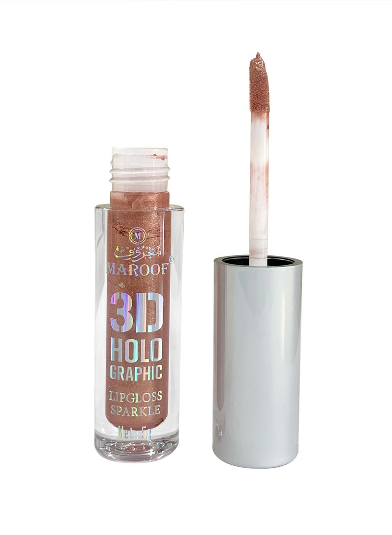 MAROOF ماروف 3D هولوجرافيك سباركل لوس لشفاه 5 جرام - Image 3