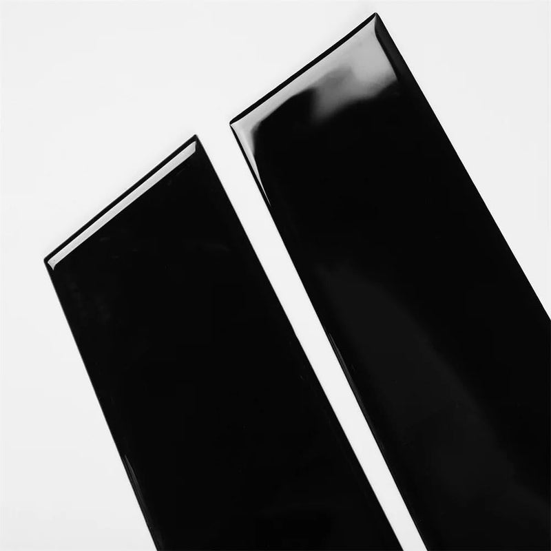 DEMULAX Gloss Black Headlight Eyebrow Trim for Corolla - Image 3