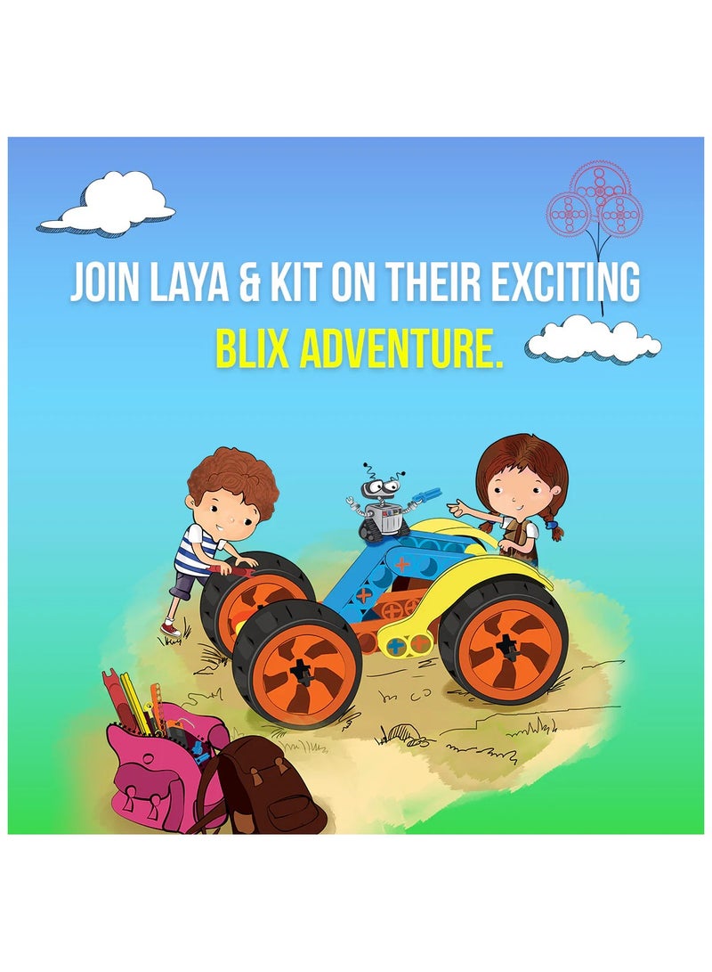 بليكس روبوتيكس - جونيورز، لعبة STEM، مجموعة بناء تعليمية، ألعاب بناء، ألغاز مبنية على قصص، للأولاد والبنات من سن 5 سنوات فما فوق - Image 4