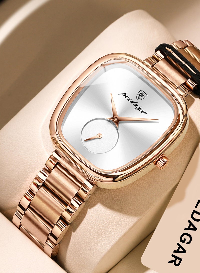 Luxury Quartz Watch for Women Waterproof High Quality Stainless Steel Ladies Watches