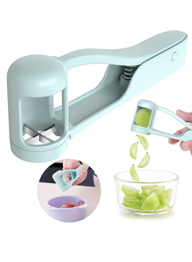 Grape cutter Grape slicer Fruit splitter Fresh fruit splitter Fruit artifact (2 pieces) - Image 1