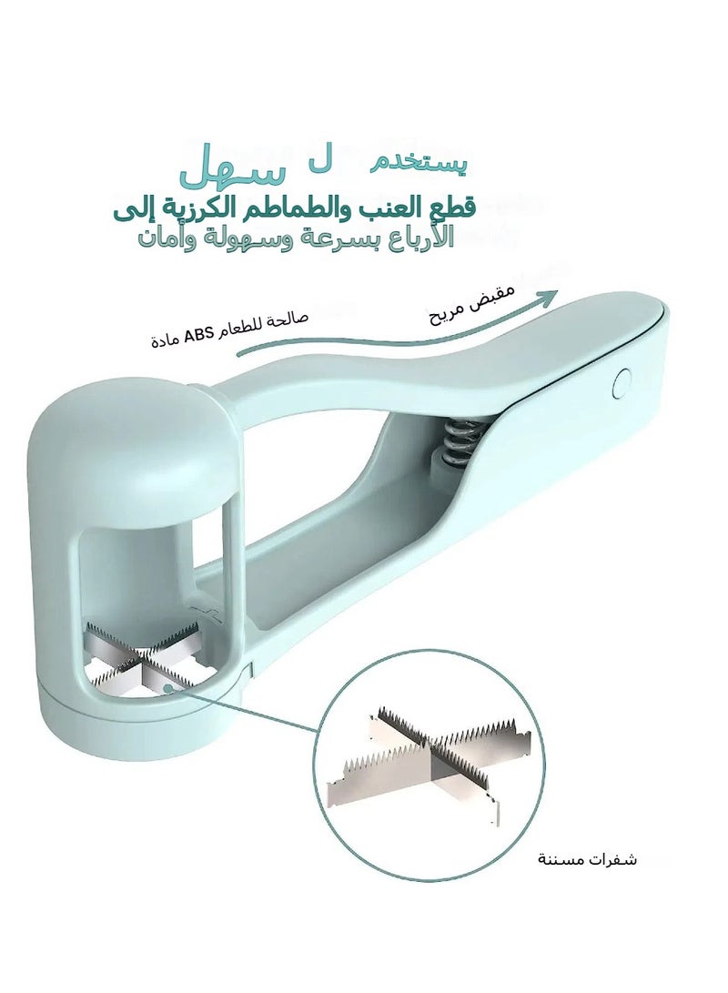 Grape cutter Grape slicer Fruit splitter Fresh fruit splitter Fruit artifact (2 pieces) - Image 4