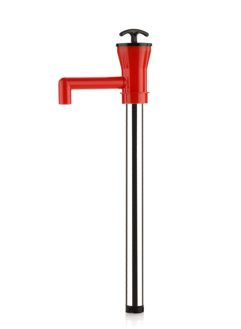 Stainless Hand Pump for Olive Oil and Liquid Dispensing - Image 2