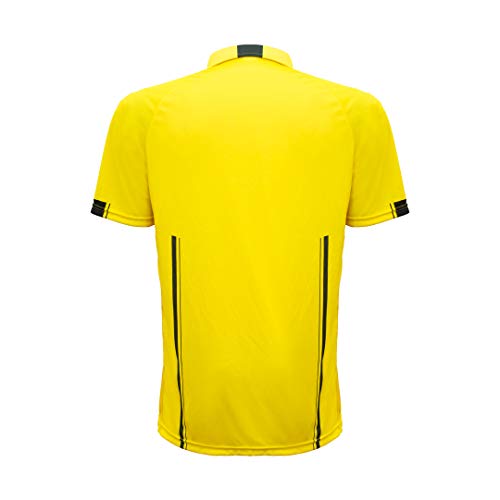 Total Soccer Factory New! 2018 Soccer Referee Jersey (2018 Yellow, Adult Large) - Image 2