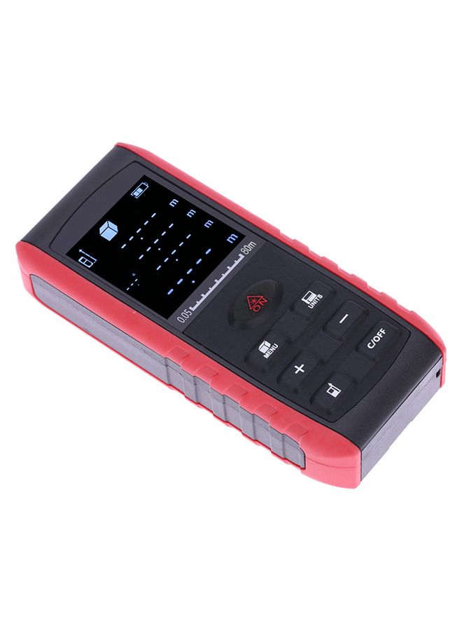 Portable Handheld Digital Laser Distance Meter Black  Red 80meter - Image 4