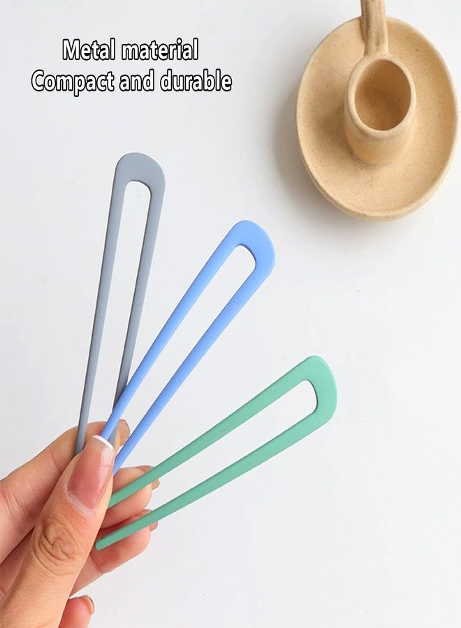 Snmzlc French hair pins for women 8 pcs-Elegant French Twists, Buns and Updos with No Hair Damage,Small Metal U-shaped French Pin Great Hold,Suitable for fine & thick hairUS366 - Image 3