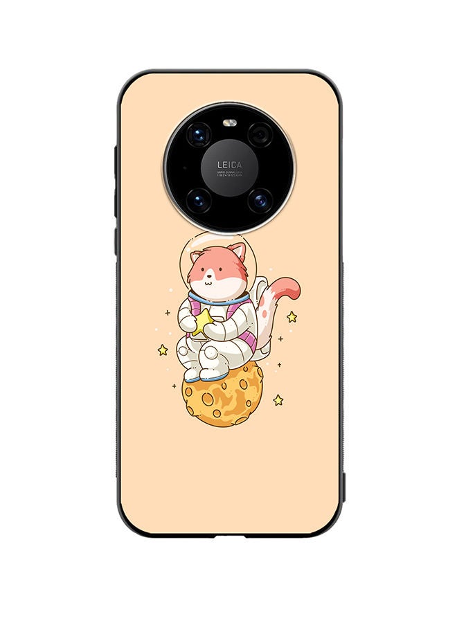 VR CREATIVE Protective Case Cover For Huawei Mate 40 Astro Cat Design Multicolour - Image 1