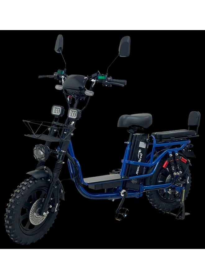 NEWSPEED 60V Electric Bicycle, Russian Version, 25,000 mAh Battery, 2026 - Image 1