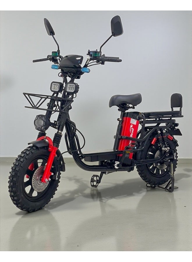 NEWSPEED 60V Electric Bicycle, Russian Version, 25,000 mAh Battery, 2026 - Image 4
